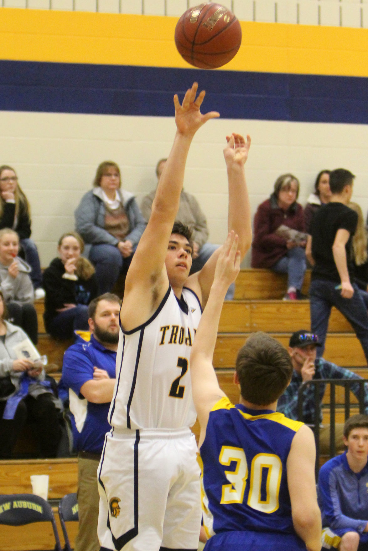 Cornell at New Auburn boys basketball 2-18-19